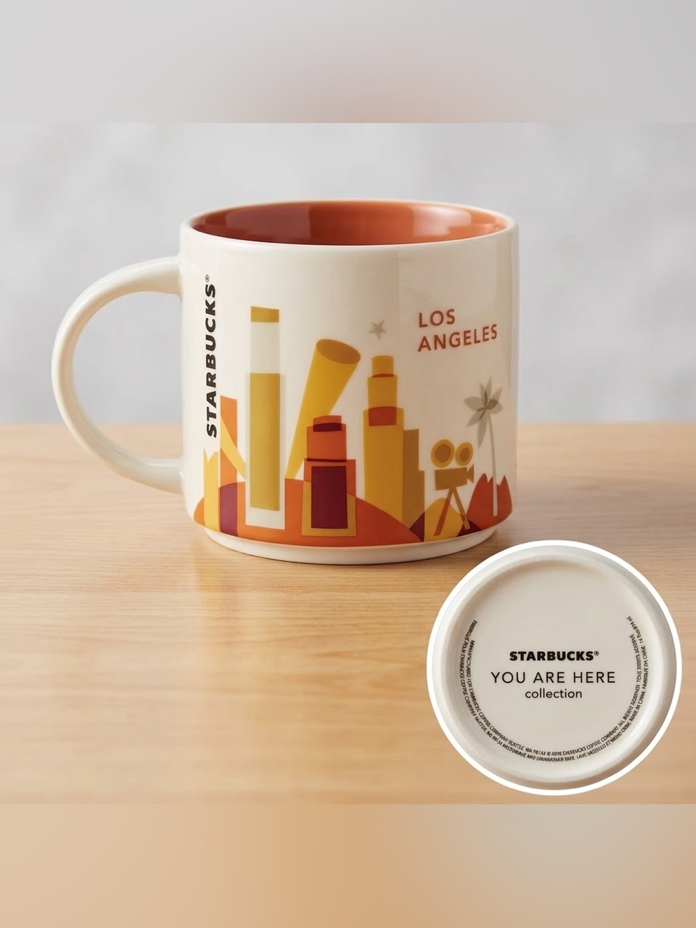 Starbucks You Are Here Collection: Los Angeles 14 oz. Ceramic Mug